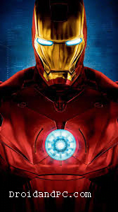 iPhone Wallpaper of Iron Man on Dynamic Island