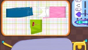 Ironing Clothes Girls Games