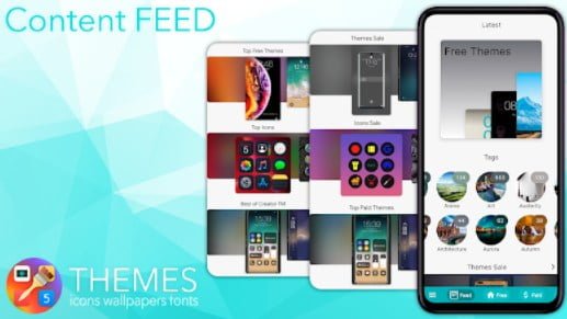 Themes, Wallpapers, Icons